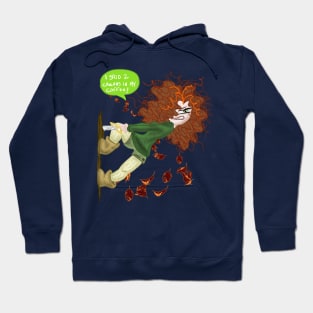 Fun Ginger Autumn Obsessed Girl Hoodie